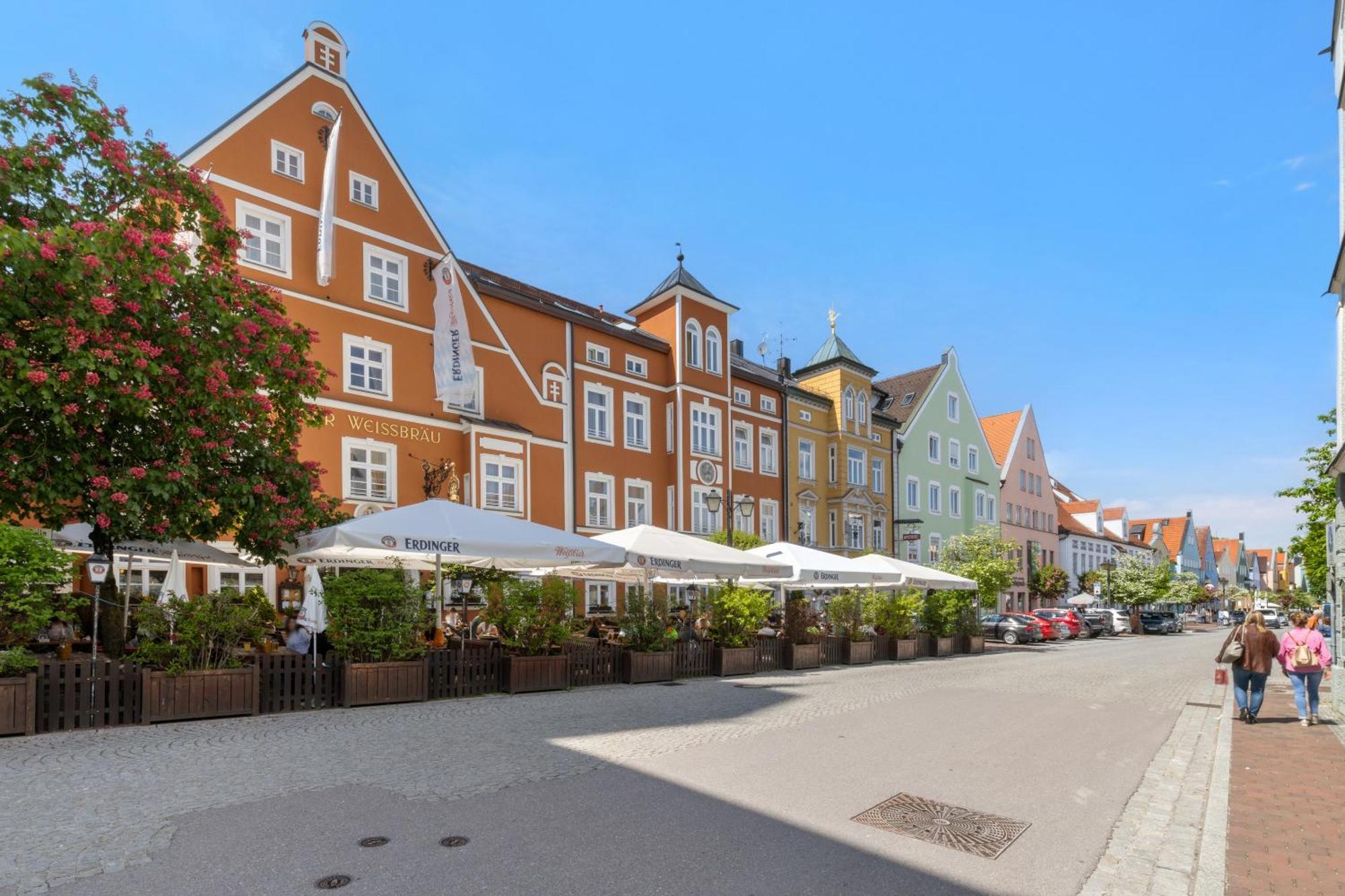 ארדינג Helloflats - Luxus-Penthouse - Balkon - Parking - Zentrum - Therme - Naehe Flughafen Muc מראה חיצוני תמונה